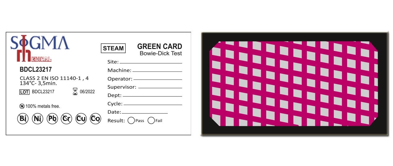 BOWIE DICK GREEN CARD